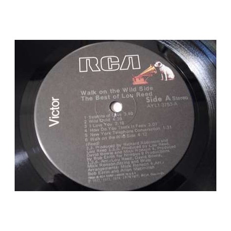 Lou Reed - Walk On The Wild Side / The Best Of Lou Reed LP Vinyl Record For Sale