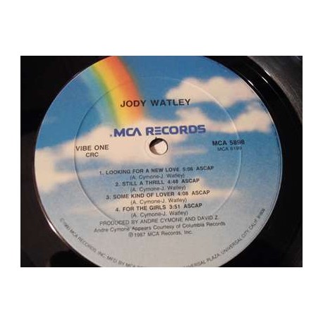 Jody Watley - Self Titled LP Vinyl Record For Sale