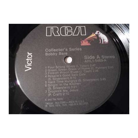 Bobby Bare - Collector's Series LP Vinyl Record For Sale