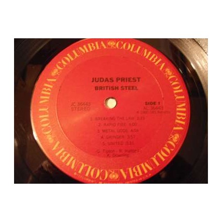 Judas Priest - British Steel LP Vinyl Record For Sale