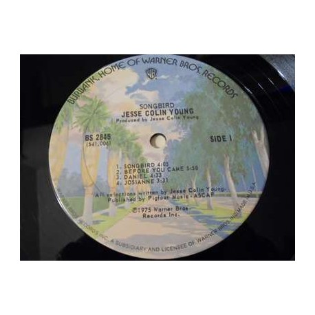 Jesse Colin Young - Songbird LP Vinyl Record For Sale