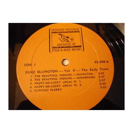 Duke Ellington - The Early Years Vol. II LP Vinyl Record For Sale