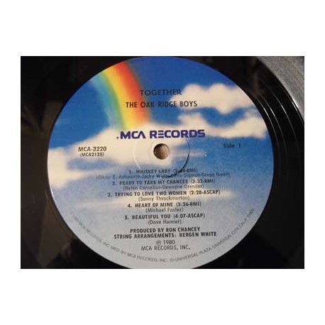 The Oak Ridge Boys - Together LP Vinyl Record For Sale