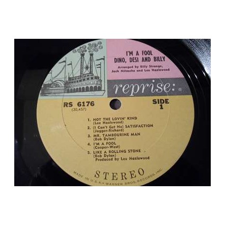 Dino Desi And Billy - I'm A fool LP Vinyl Record For Sale