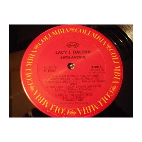 Lacy J Dalton - 16th Avenue LP Vinyl Record For Sale