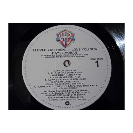 Gayle Moran - I Loved You Then LP Vinyl Record For Sale