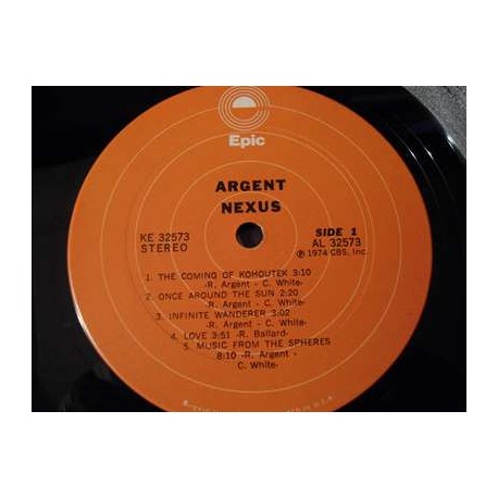 Argent - Nexus LP Vinyl Record For Sale