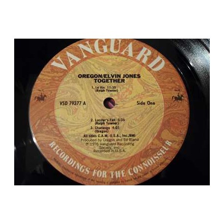 Oregon / Elvin Jones - Together LP Vinyl Record For Sale