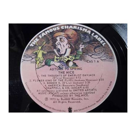 The Nice - Autumn To Spring LP Vinyl Record For Sale