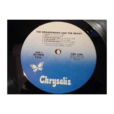 Jethro Tull - Broadsword And The Beast Vinyl LP Record For Sale