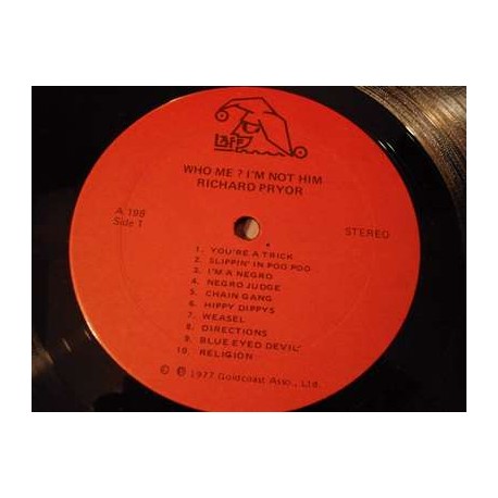 Richard Pryor - Who Me? Im Not Him Vinyl LP Record For Sale