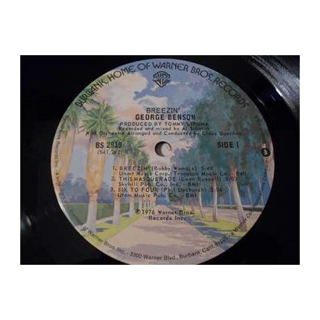 George Benson - Breezin LP Vinyl Record For Sale
