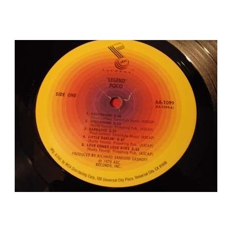 Poco - Legend LP Vinyl Record For Sale