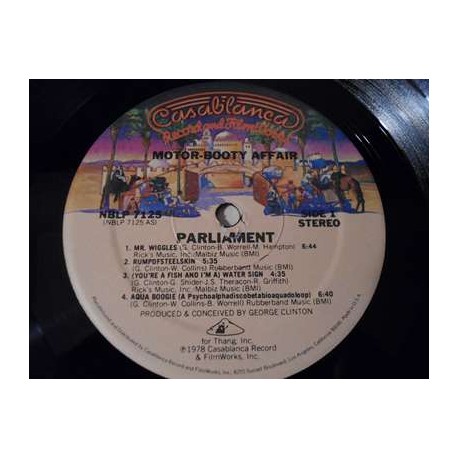 Parliament - Motor Booty Affair LP Vinyl Record For Sale