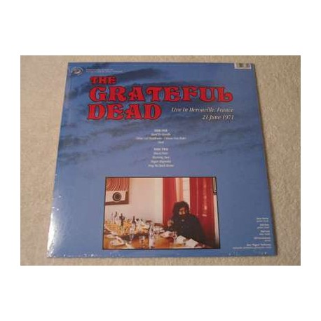 Grateful Dead - Live In Herouville, France 21 June 1971 BLUE Vinyl LP Record For Sale