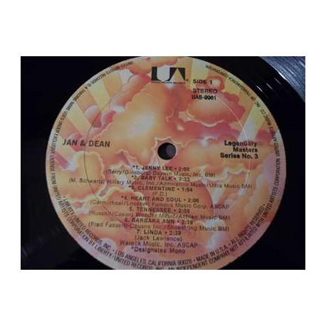 Jan & Dean - Anthology Album 2xLP Vinyl Record For Sale