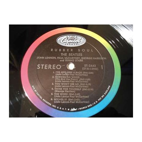 The Beatles - Rubber Soul LP Vinyl Record For Sale