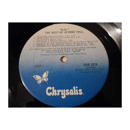 Jethro Tull - M.U. - The Best Of Jethro Tull LP Vinyl Record For Sale
