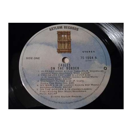 Eagles - On The Border Vinyl LP Record For Sale