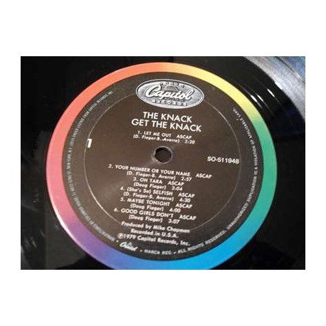 The Knack - Get The Knack LP Vinyl Record For Sale