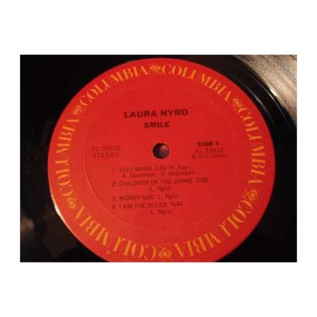 Laura Nyro - Smile LP Vinyl Record For Sale