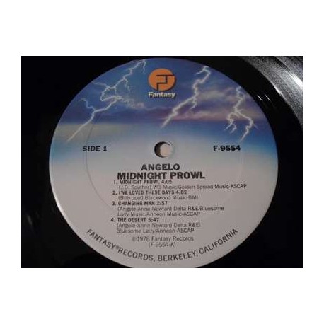Angelo - Midnight Prowl LP Vinyl Record For Sale