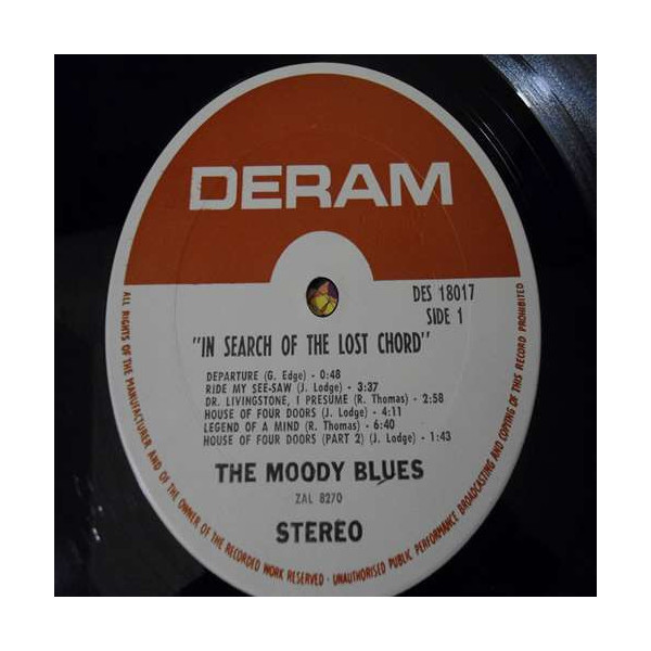 The Moody Blues - In Search Of the Lost Chord Vinyl LP For Sale