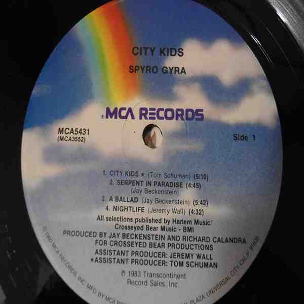 Spyro Gyra - City Kids LP Vinyl Record For Sale