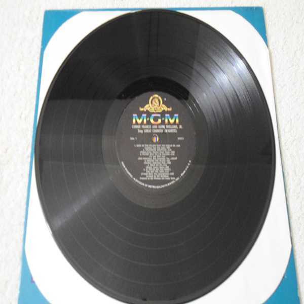 Connie Francis & Hank Williams Jr. - Sing Great Country Hits Vinyl LP Record For Sale