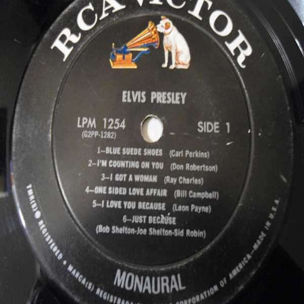 Elvis Presley - Self Titled Debut LP Vinyl Record For Sale