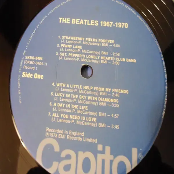 The Beatles - 1967-1970 LP Vinyl Record For Sale