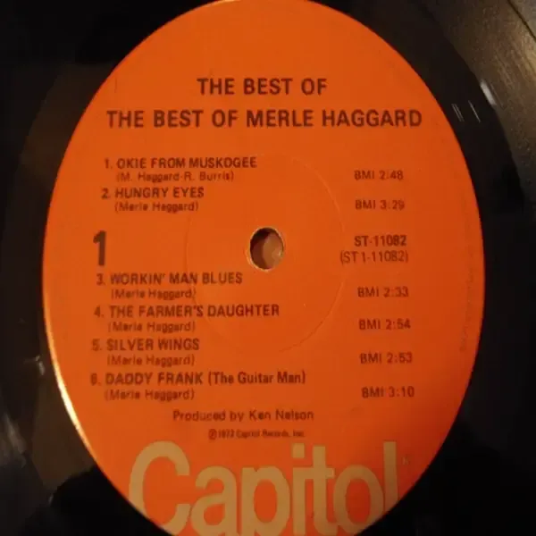 Merle Haggard - The Best Of The Best Of Merle Haggard LP Vinyl Record For Sale