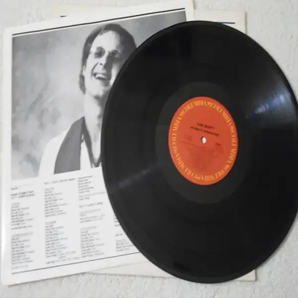 Tom Scott - Intimate Strangers LP Vinyl Record For Sale