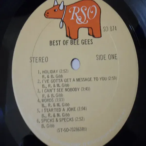 Bee Gees - Best Of Bee Gees Vinyl LP Record For Sale