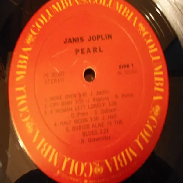 Janis Joplin - Pearl LP Vinyl Record For Sale