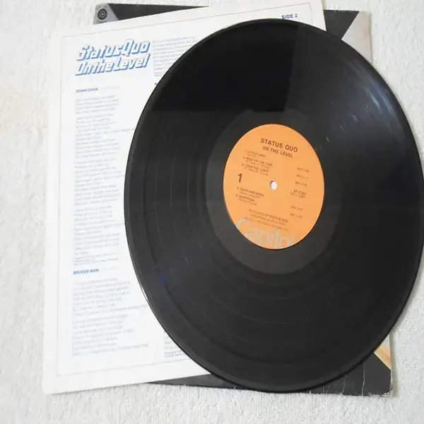 Status Quo - On The Level LP Vinyl Record For Sale