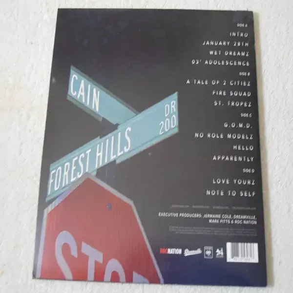 J. Cole - 2014 Forest Hills Drive LP Vinyl Record For Sale