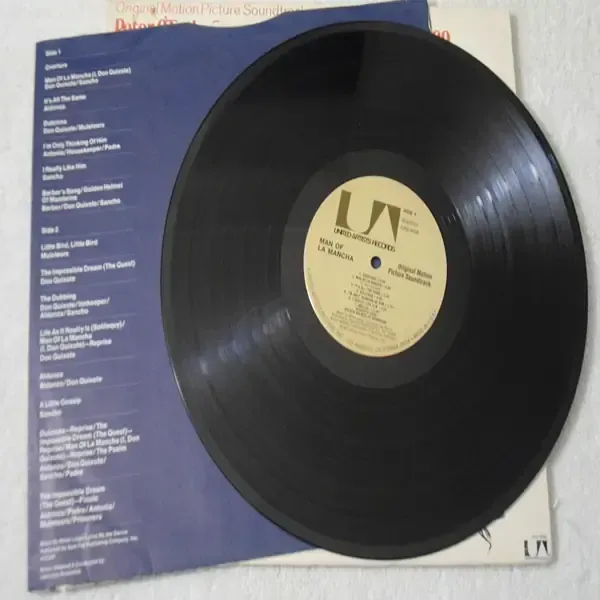Man Of LaMancha - Soundtrack LP Vinyl Record For Sale