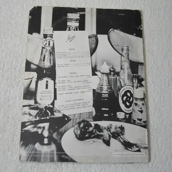 Traffic - Welcome To The Canteen LP Vinyl Record For Sale