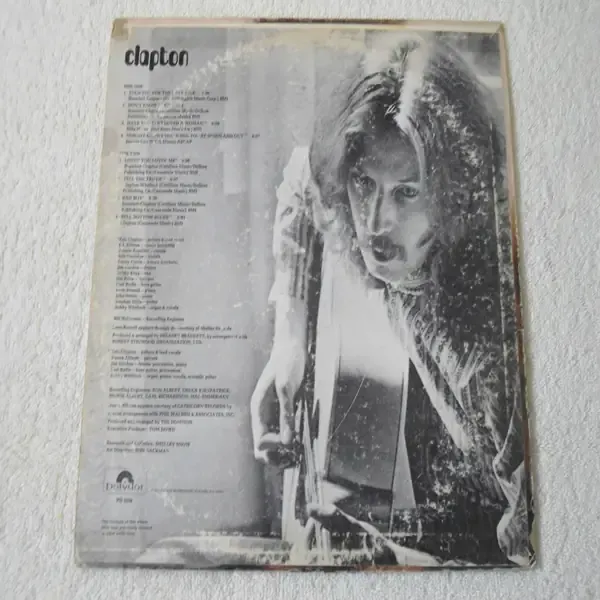 Eric Clapton - Clapton Vinyl LP Record For Sale