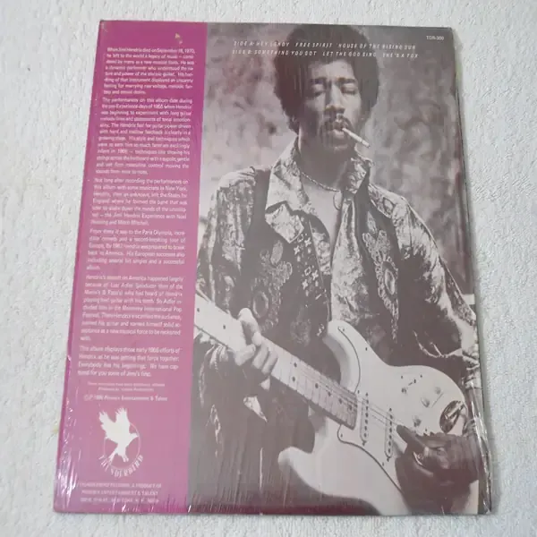 Jimi Hendrix - Free Spirit LP Vinyl Record For Sale