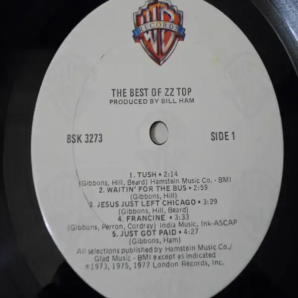 ZZ Top - The Best of ZZ Top LP Vinyl Record For Sale