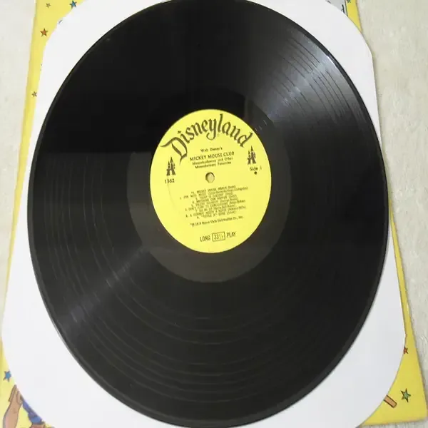 Walt Disney - Mickey Mouse Club LP Vinyl Record For Sale