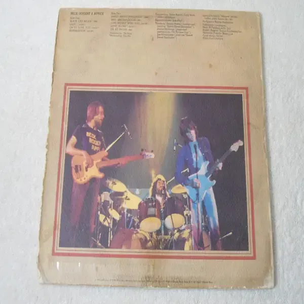 Beck Bogert Appice - Self Titled Vinyl LP Record For Sale