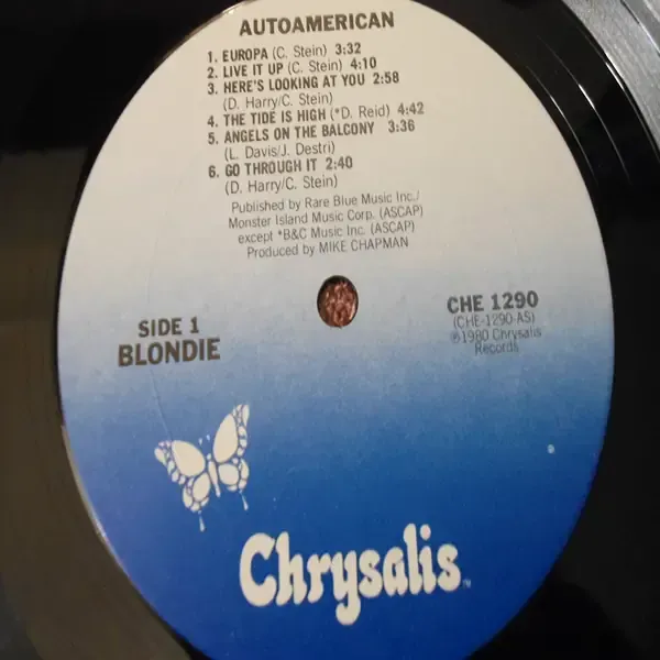 Blondie - AutoAmerican LP Vinyl Record For Sale