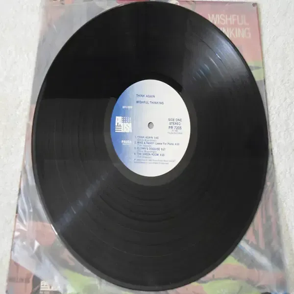 Wishful Thinking - Think Again LP Vinyl Record For Sale