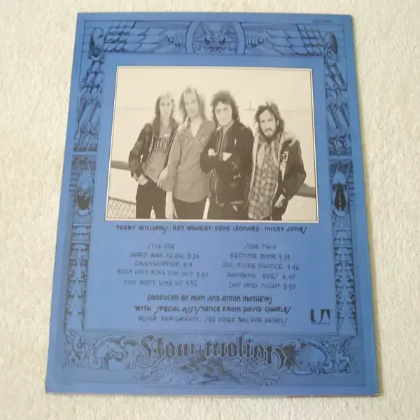 Man - Slow Motion LP Vinyl Record For Sale