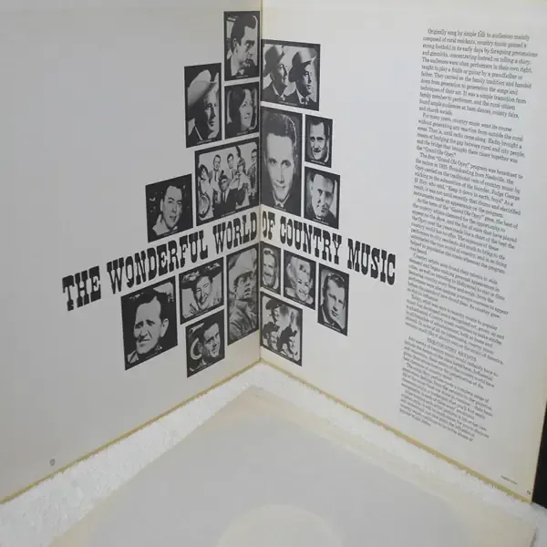 Wonderful World Of Country Music LP Vinyl Record For Sale