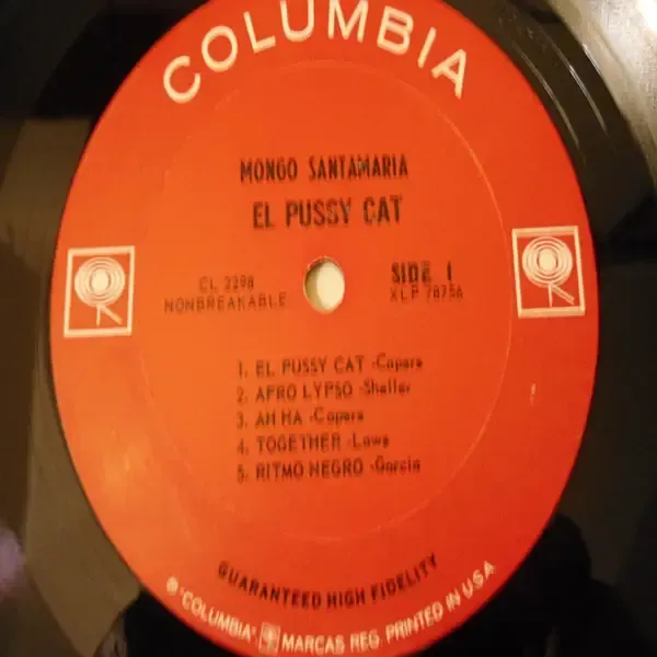 Mongo Santamaria - El Pussycat LP Vinyl Record For Sale