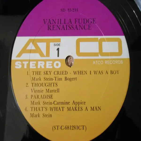 Vanilla Fudge - Renaissance LP Vinyl Record For Sale